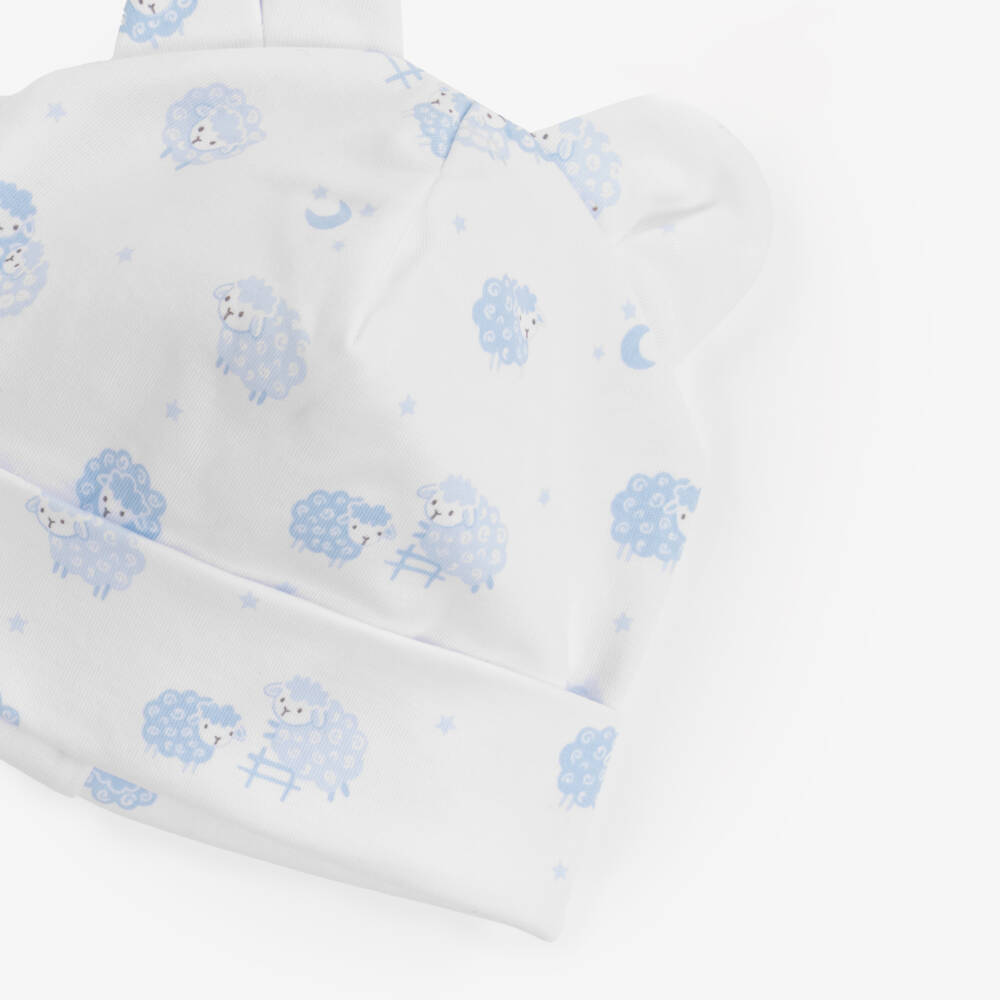 Kissy Kissy-Boys Cozy Cotton Sheep Beanie | Childrensalon Outlet