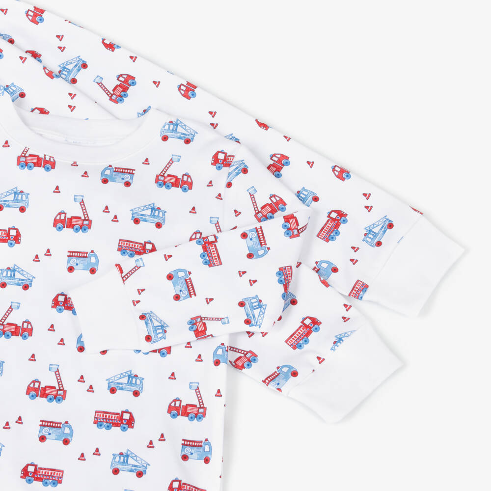 Kissy Kissy-Уютная пижама с пожарной машиной для мальчиков | Childrensalon Outlet