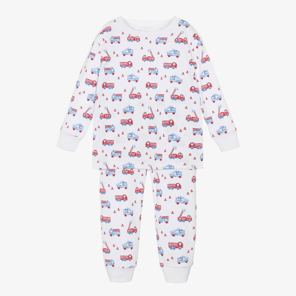 Kissy Kissy-Boys Cozy Fire Engine Sleepwear | Childrensalon Outlet