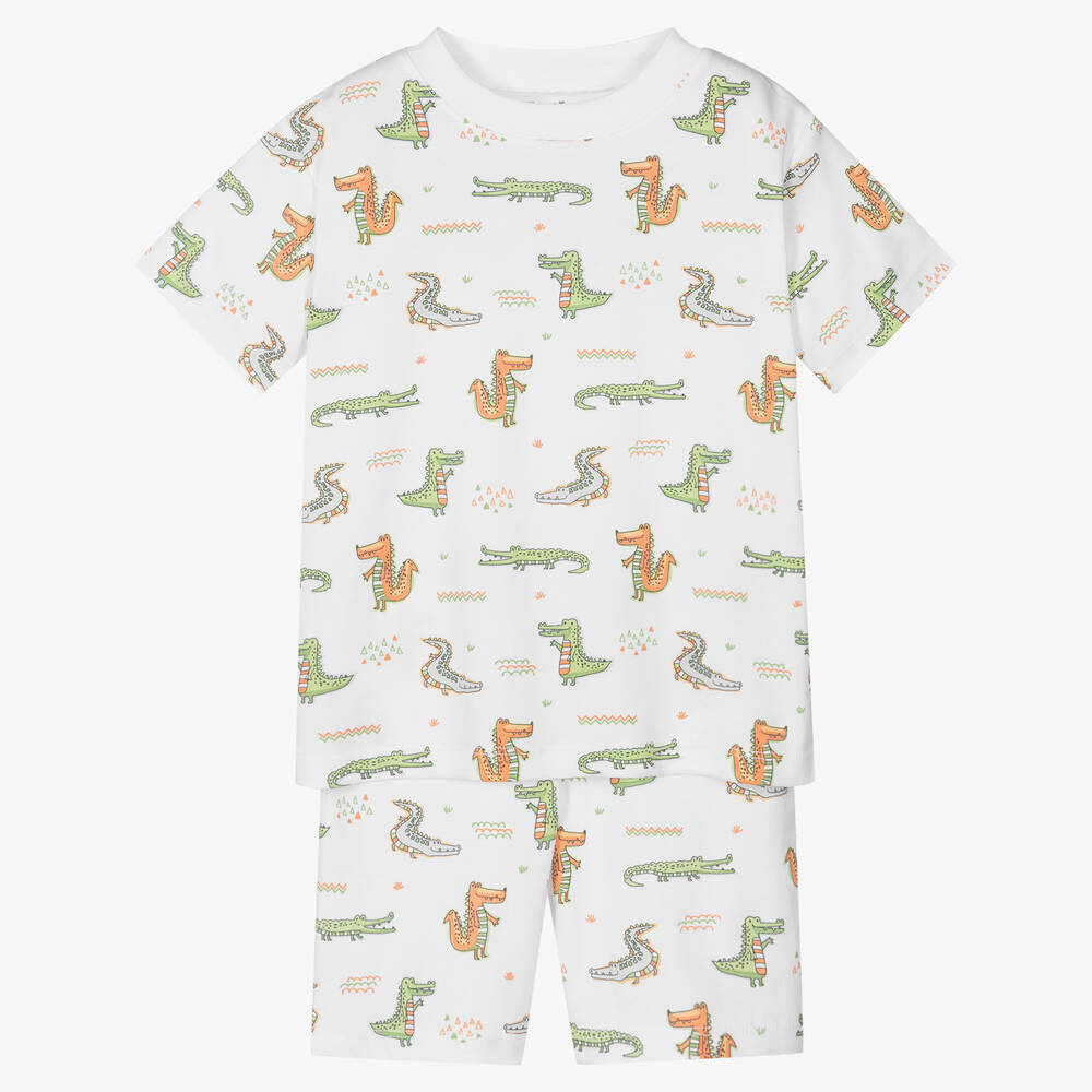 Kissy Kissy - Boys Crocodile Crew Short Pyjamas | Childrensalon