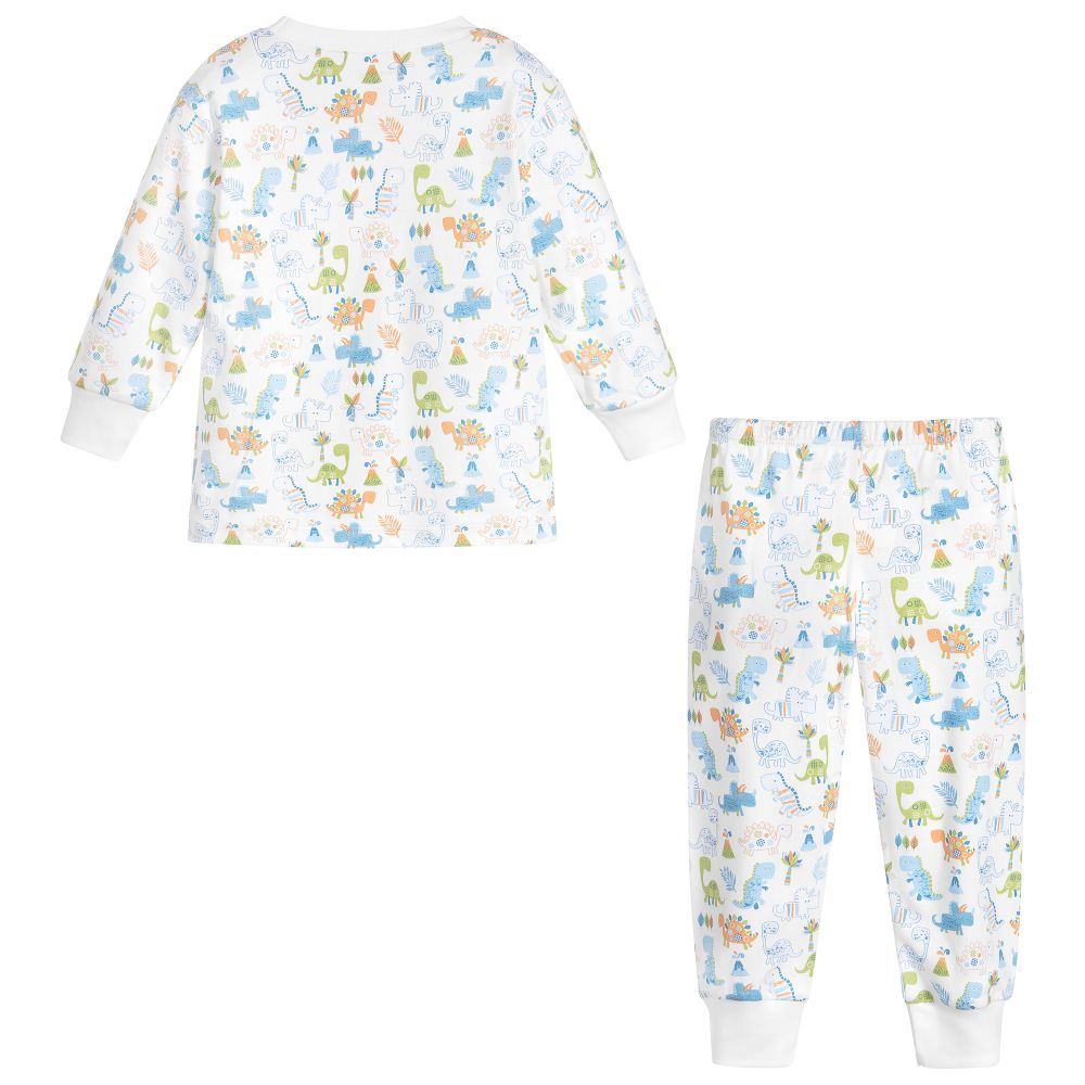 Kissy Kissy-Boys Dino Pima Cotton Pyjamas | Childrensalon Outlet