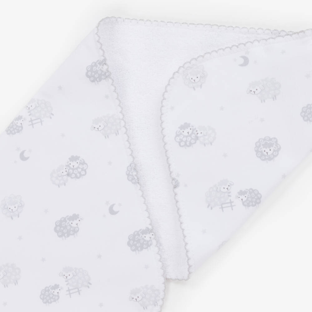 Kissy Kissy-Boys' Grey Sheep Cotton Muslin | Childrensalon Outlet