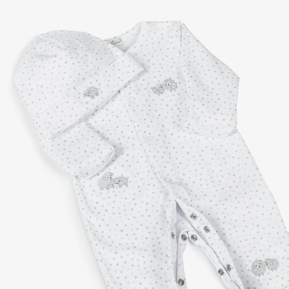 Kissy Kissy-Boys Grey & White Sheep Suit Set | Childrensalon Outlet