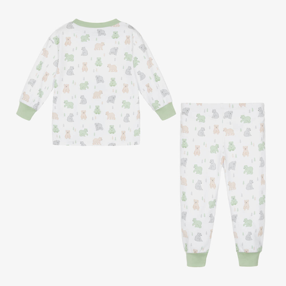 Kissy Kissy-Boys Ivory Bear Print Pyjamas | Childrensalon Outlet