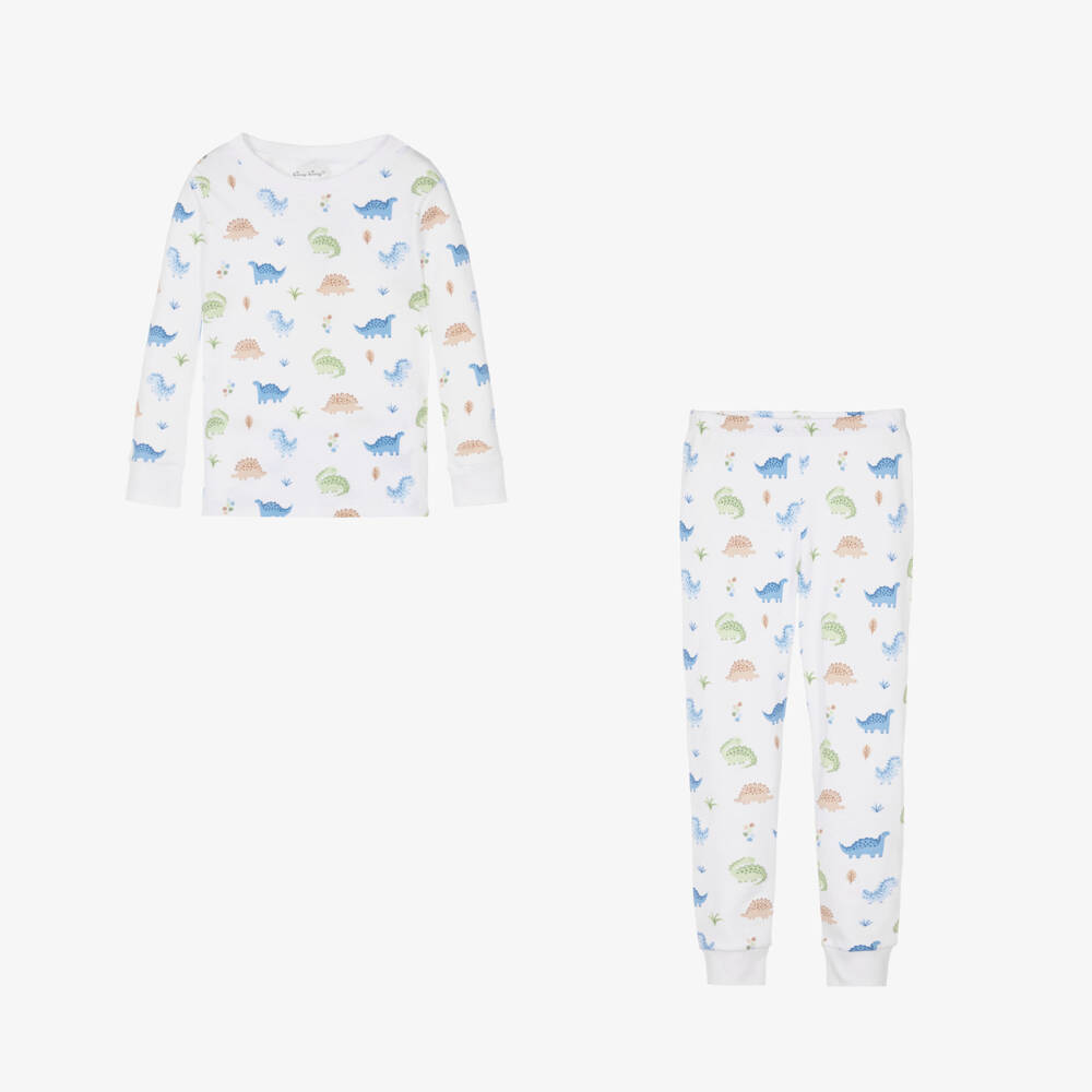 Kissy Kissy-Boys Ivory Dinosaur Pyjamas | Childrensalon Outlet