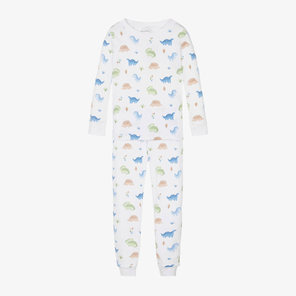 Kissy Kissy-Boys Ivory Dinosaur Pyjamas | Childrensalon Outlet