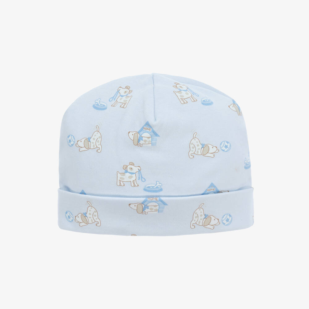 Kissy Kissy-Boys Light Blue Puppy Hat | Childrensalon Outlet