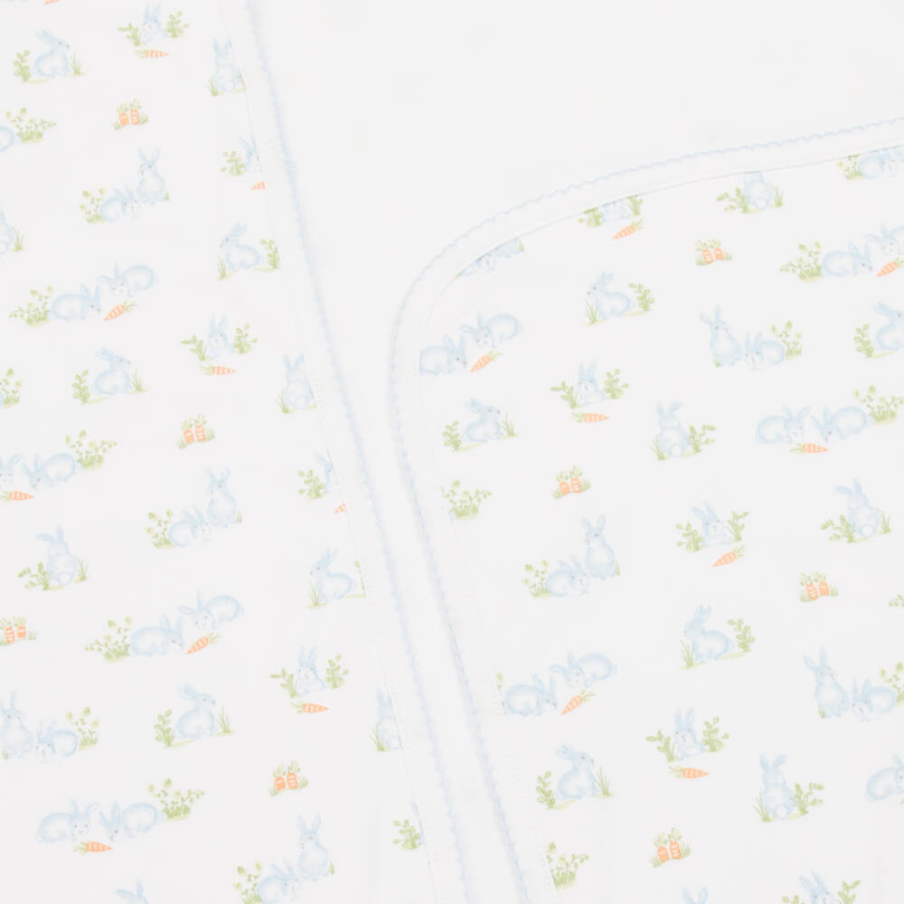 Kissy Kissy-بطانية فاخرة من بيما للأولاد مزينة بأرنب | Childrensalon Outlet