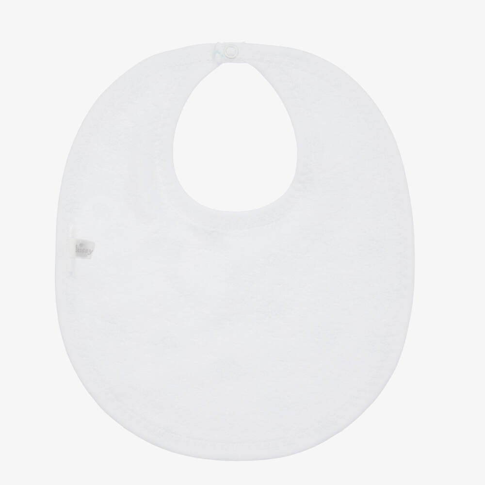 Kissy Kissy-Boys Mint Elephant Feeding Bib | Childrensalon Outlet