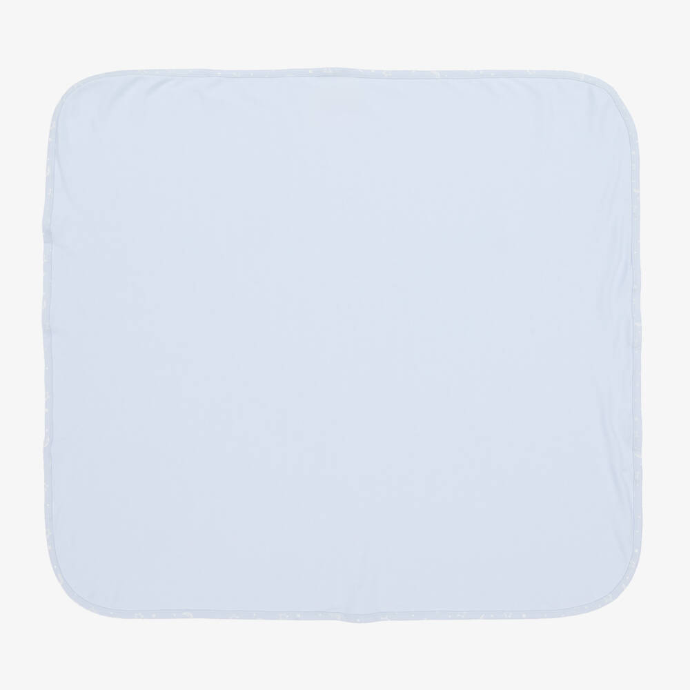 Kissy Kissy-Boys Moonlit Blue Cotton Blanket | Childrensalon Outlet