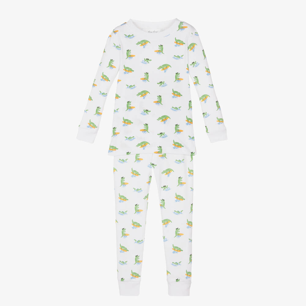 Kissy Kissy-Boys Pima Cotton Crocodile Capers Pyjamas | Childrensalon Outlet