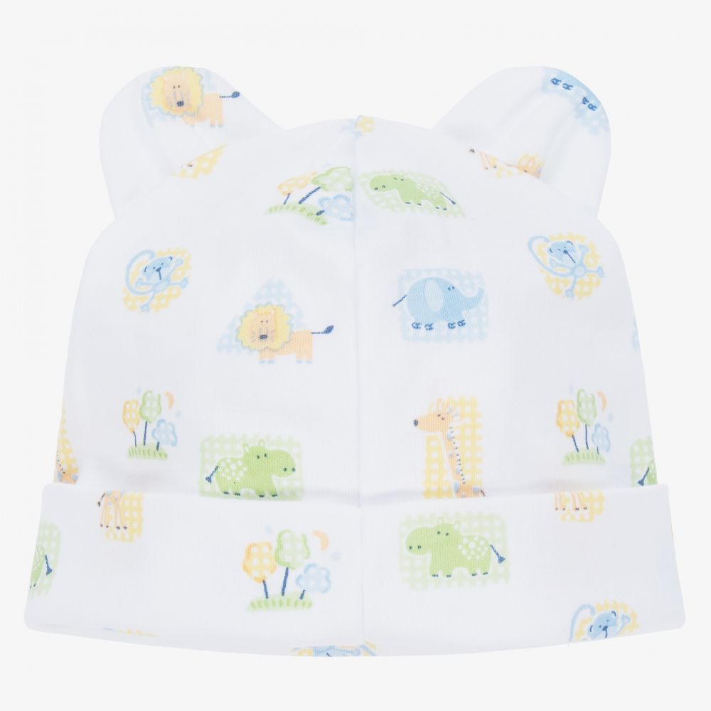 Kissy Kissy-Boys Pima Cotton Jungle Hat | Childrensalon Outlet