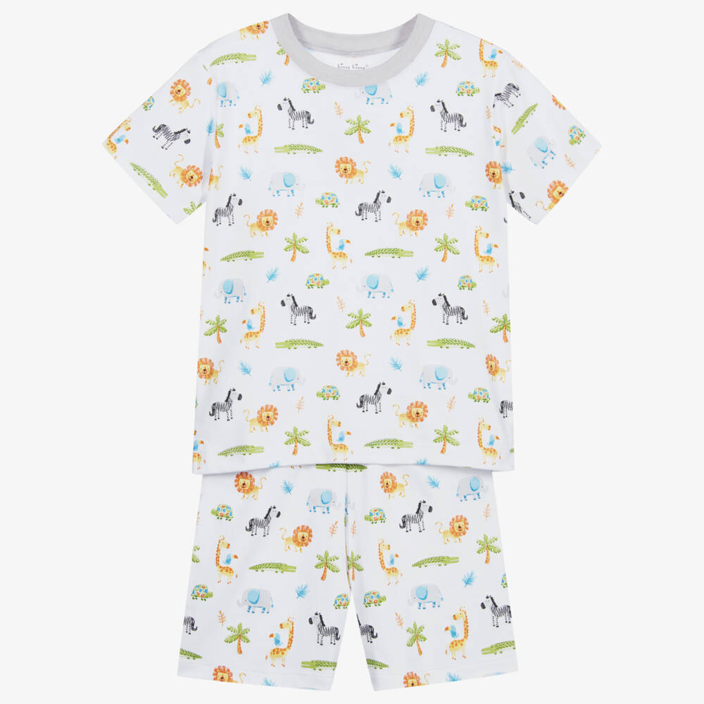 Kissy Kissy-Boys Safari Short Pyjamas | Childrensalon Outlet