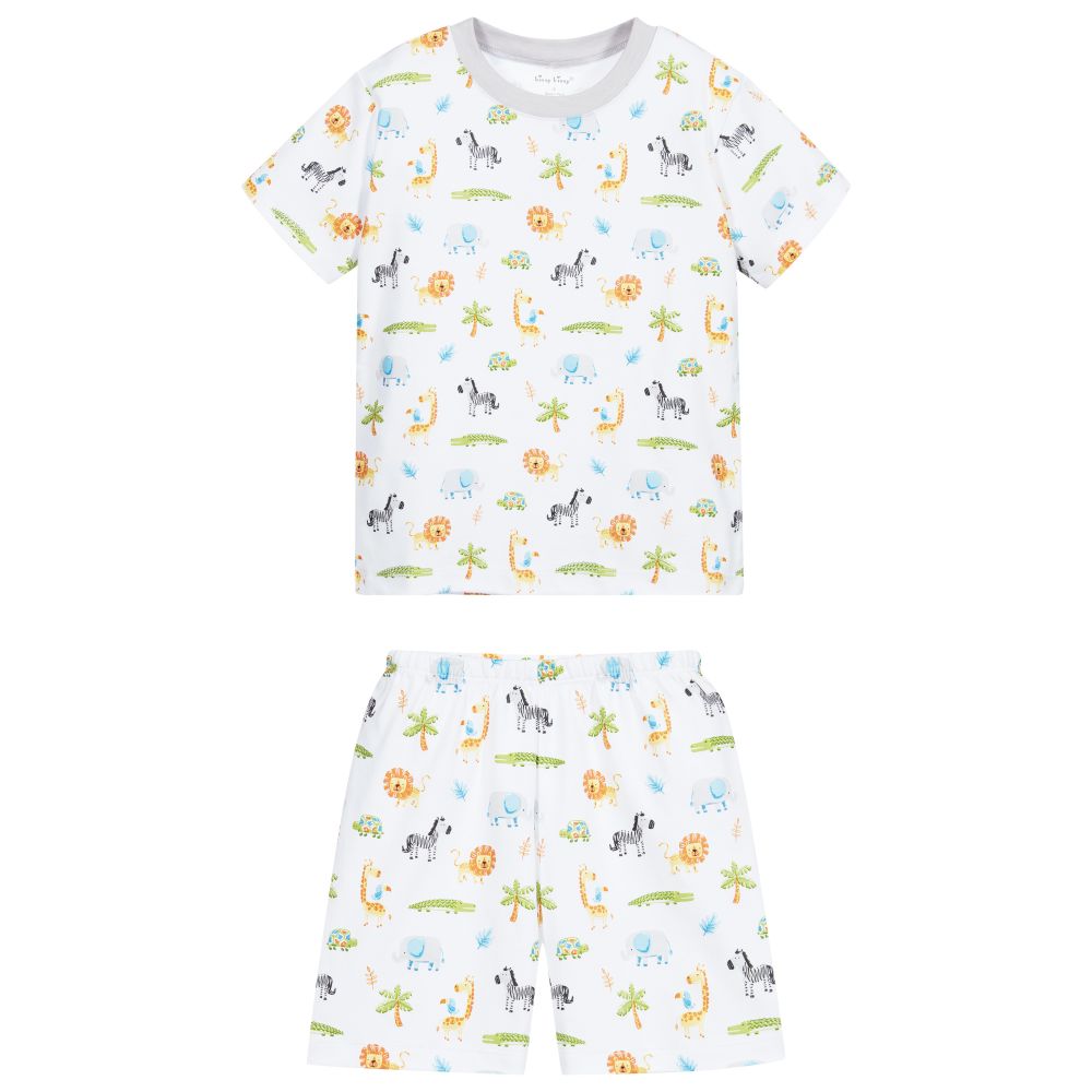 Kissy Kissy-Boys Safari Short Pyjamas | Childrensalon Outlet