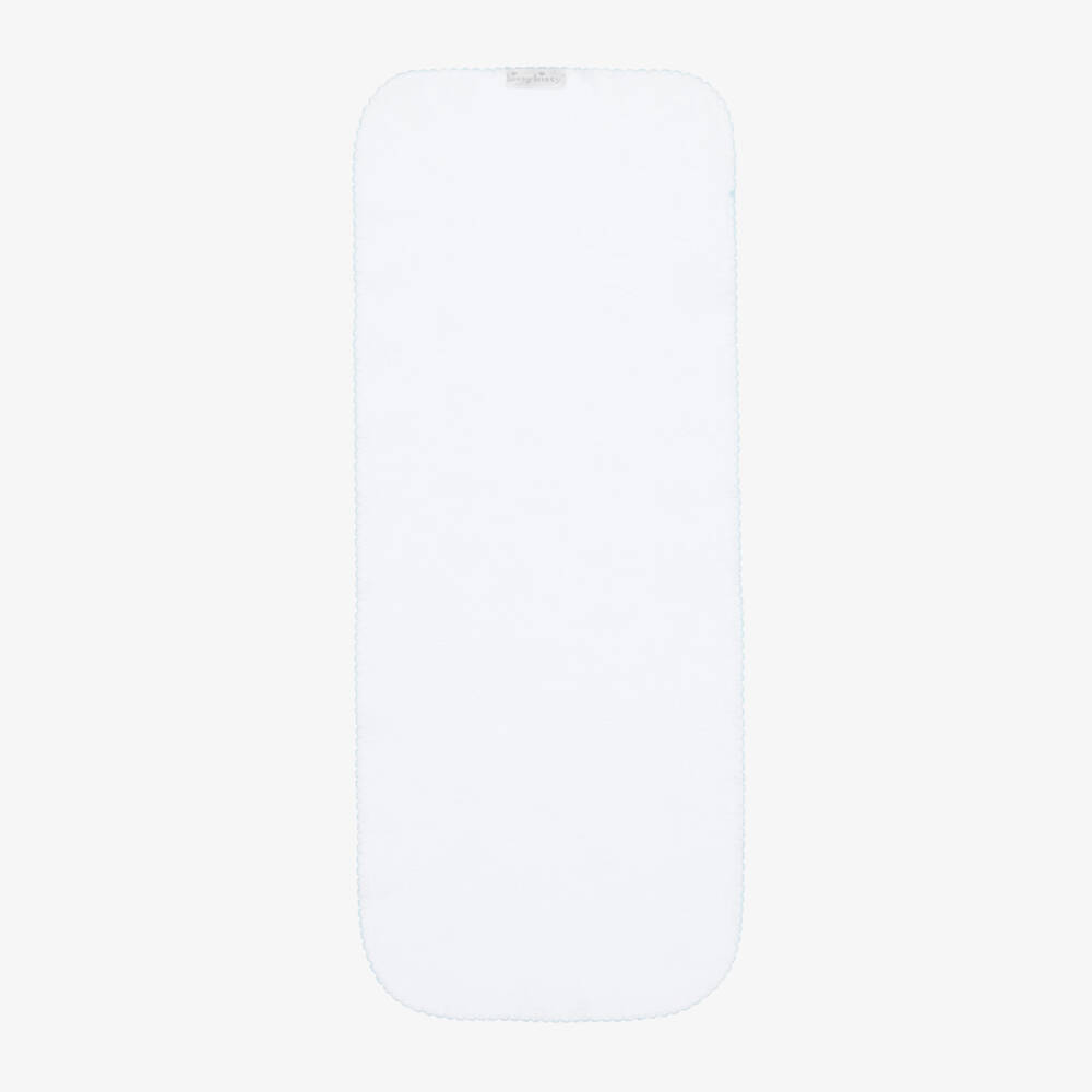 Kissy Kissy-Boys Sky Blue Bear Muslin Cloth | Childrensalon Outlet