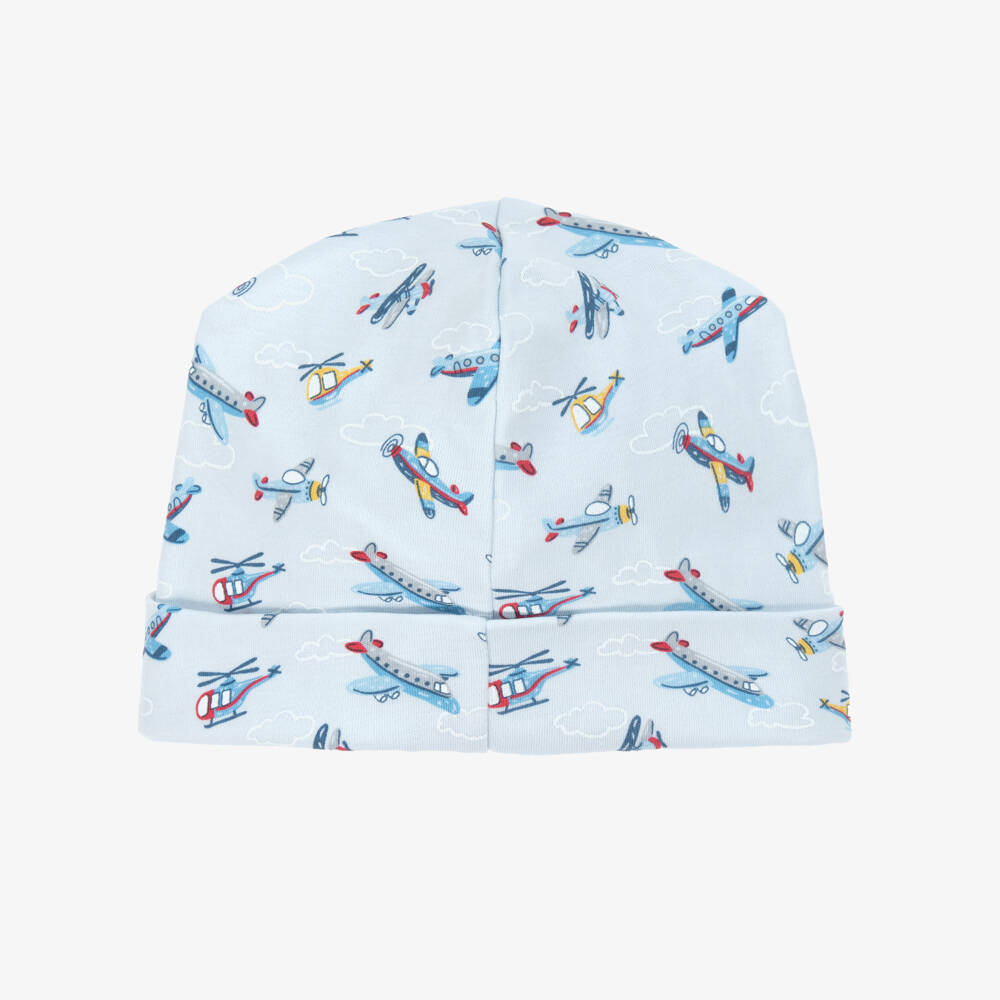 Kissy Kissy-Голубая шапка с самолетом для мальчиков | Childrensalon Outlet