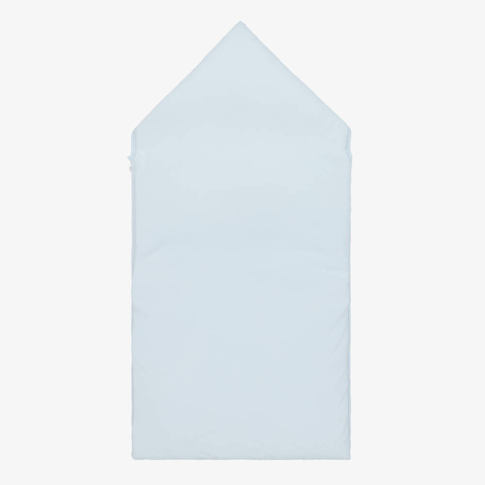 Kissy Kissy-Boys Soft Blue Cotton Nest | Childrensalon Outlet
