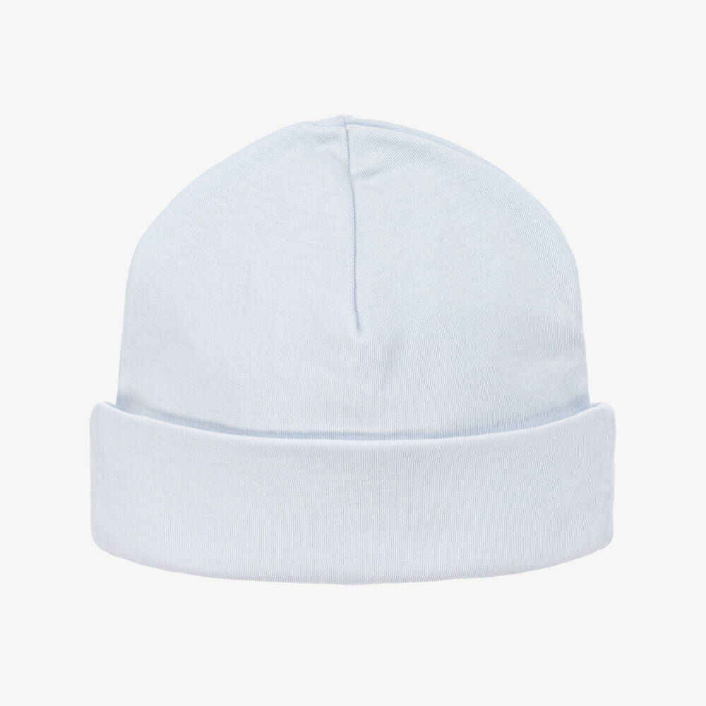 Kissy Kissy-Boys Soft Blue Pima Smocked Cap | Childrensalon Outlet