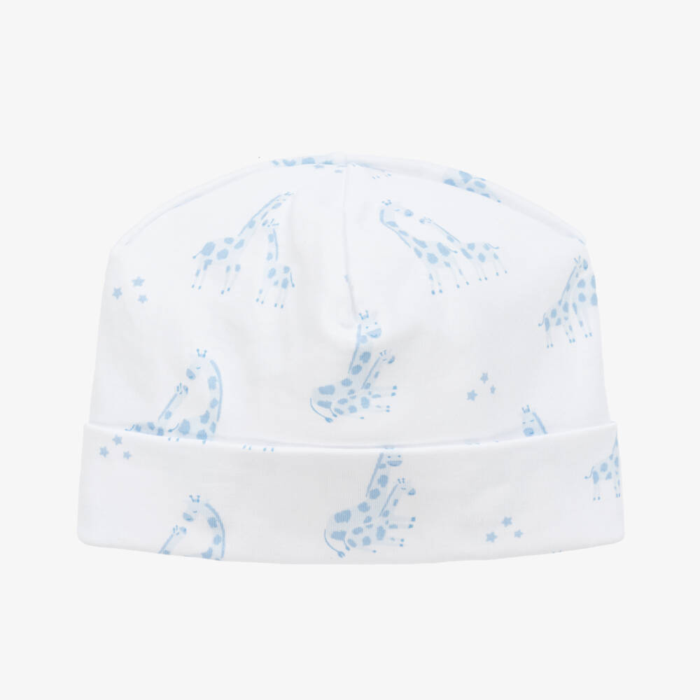 Kissy Kissy-Boys Soft White Giraffe Hat | Childrensalon Outlet