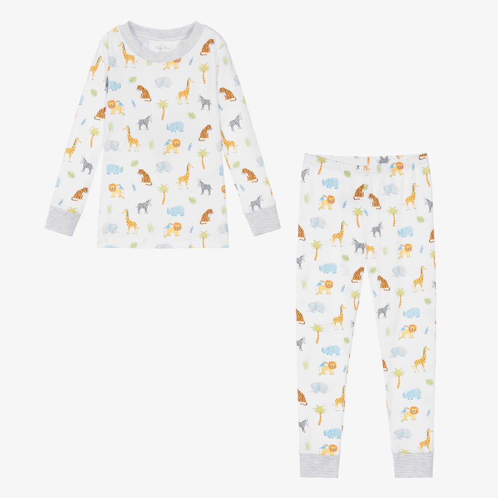 Kissy Kissy-Boys Tropical Jungle Cotton Pyjamas | Childrensalon Outlet