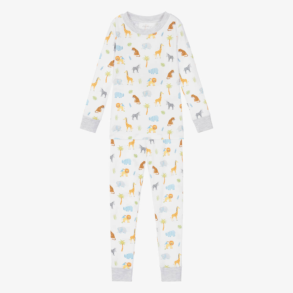 Kissy Kissy-Boys Tropical Jungle Cotton Pyjamas | Childrensalon Outlet