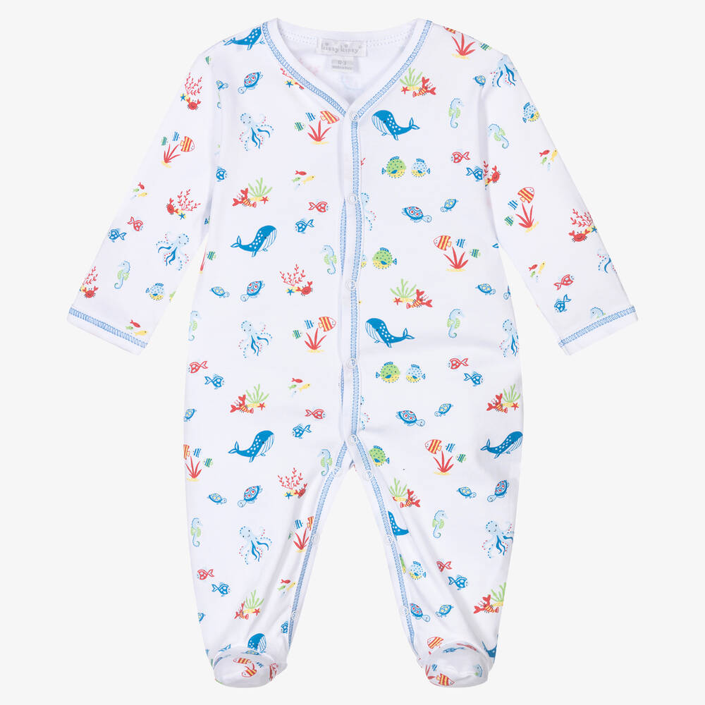 Kissy Kissy - Weißer Deep Sea Divers Strampler | Childrensalon