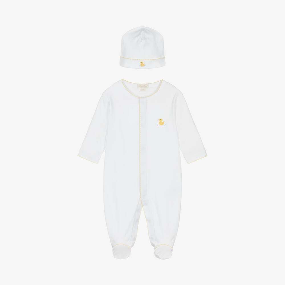 Kissy Kissy-Boys White Duckling Babygrow Outfit | Childrensalon Outlet