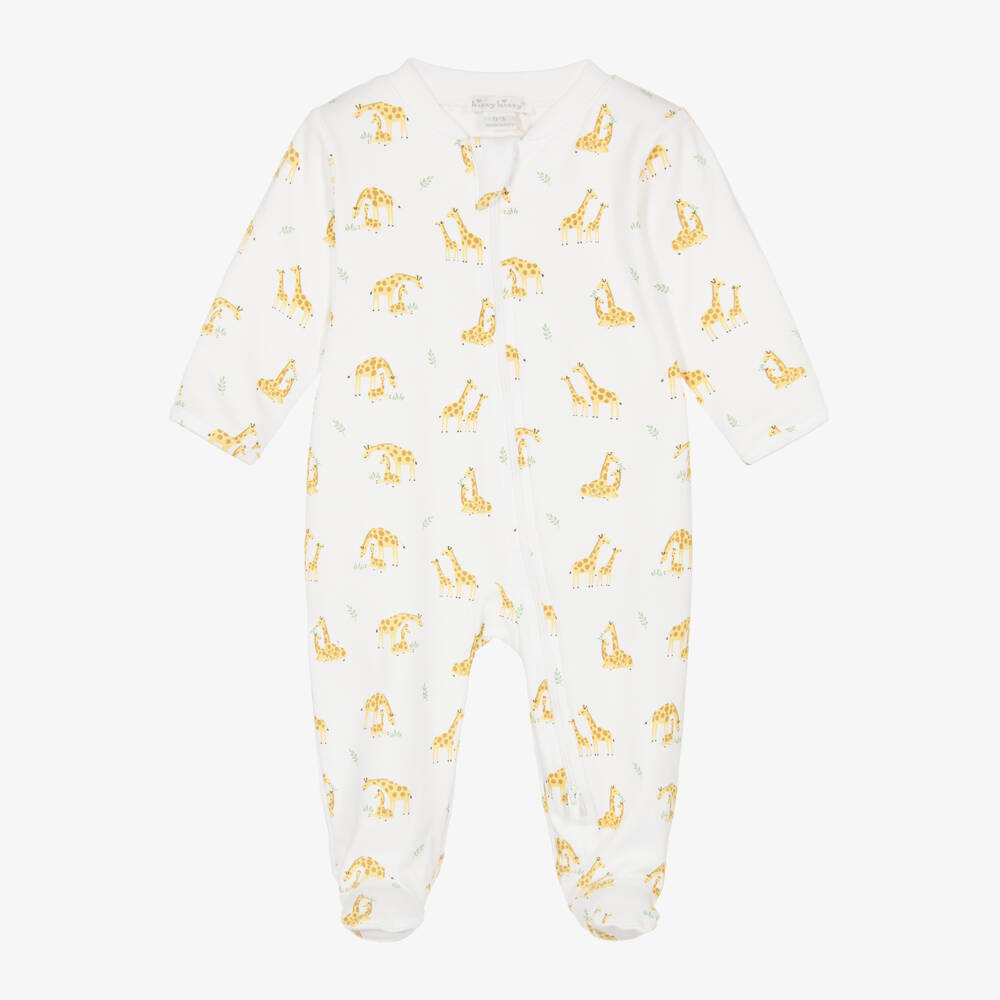 Kissy Kissy-Белый боди с жирафом для мальчиков | Childrensalon Outlet