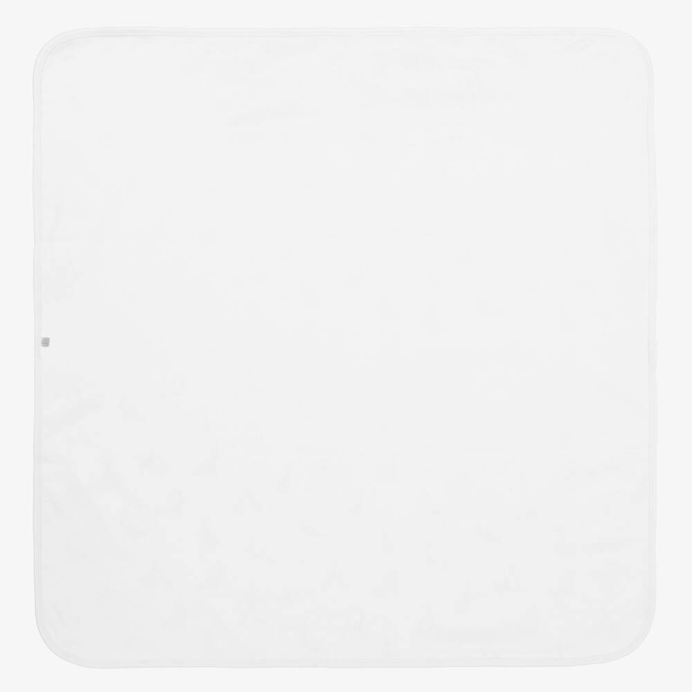 Kissy Kissy-Boys White Grey Giraffe Blanket | Childrensalon Outlet