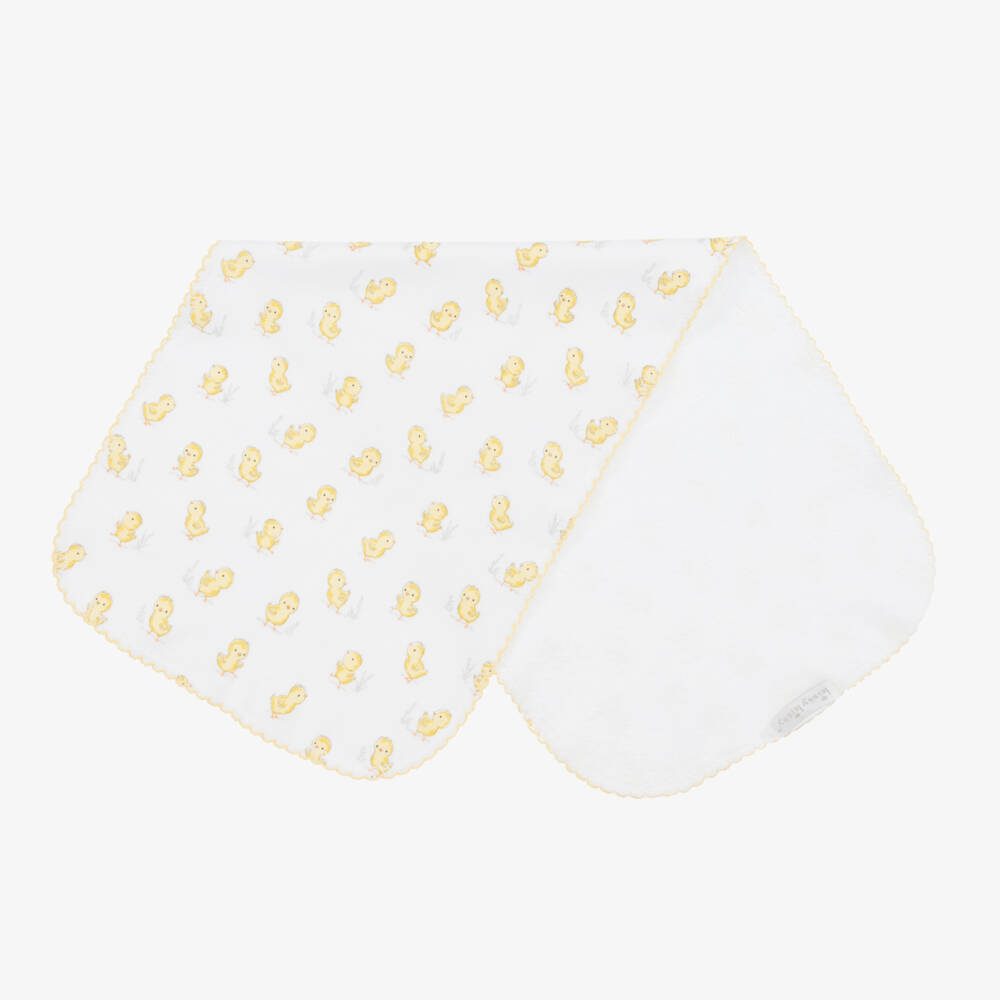 Kissy Kissy-Boys White Pima Chicks Cloth | Childrensalon Outlet
