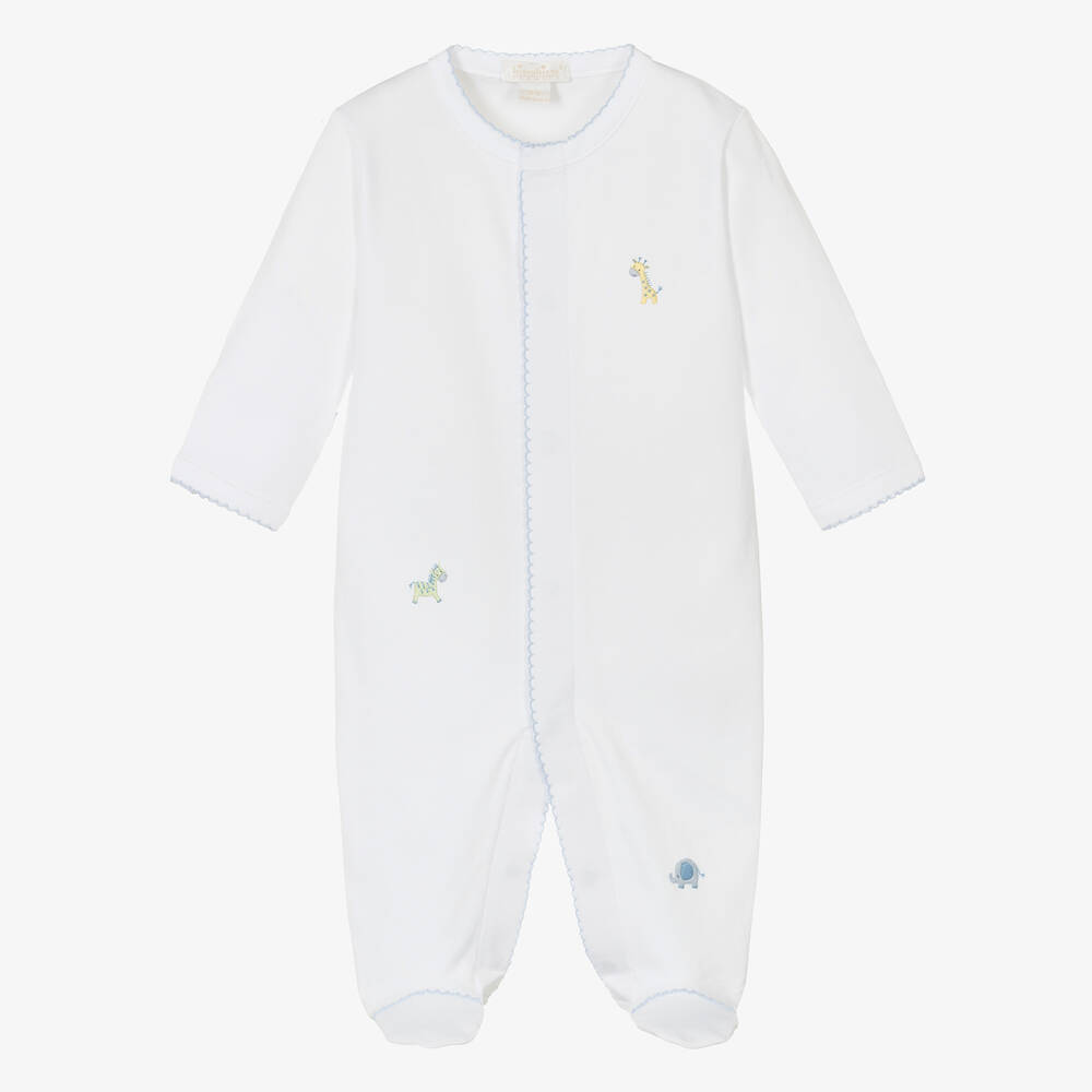 Kissy Kissy-Белый комбинезон из хлопка пима для мальчиков | Childrensalon Outlet