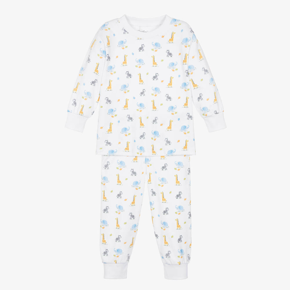Kissy Kissy-Пижама с белым сафари принтом для мальчиков | Childrensalon Outlet