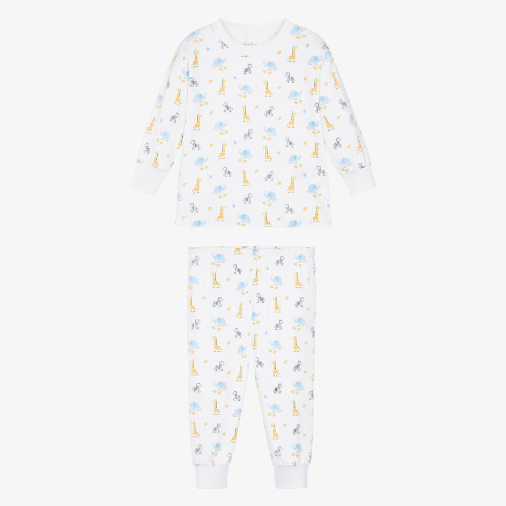 Kissy Kissy-Пижама с белым сафари принтом для мальчиков | Childrensalon Outlet
