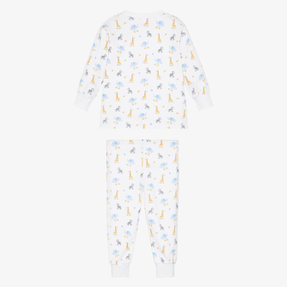 Kissy Kissy-Пижама с белым сафари принтом для мальчиков | Childrensalon Outlet