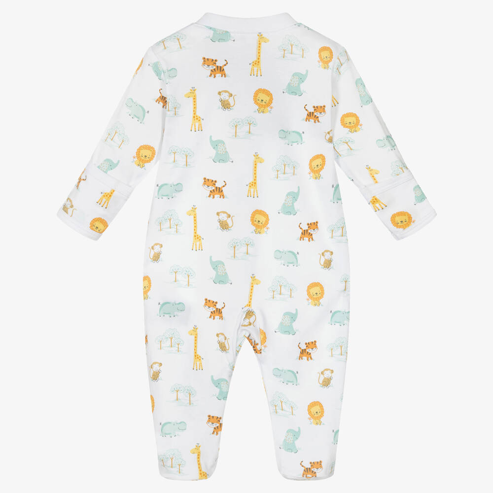 Kissy Kissy-Белый комбинезон из хлопка пима для мальчиков | Childrensalon Outlet