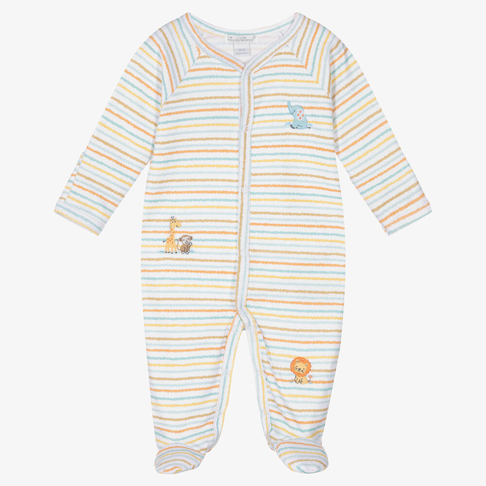 Kissy Kissy-Белый комбинезон из хлопка пима для мальчиков | Childrensalon Outlet