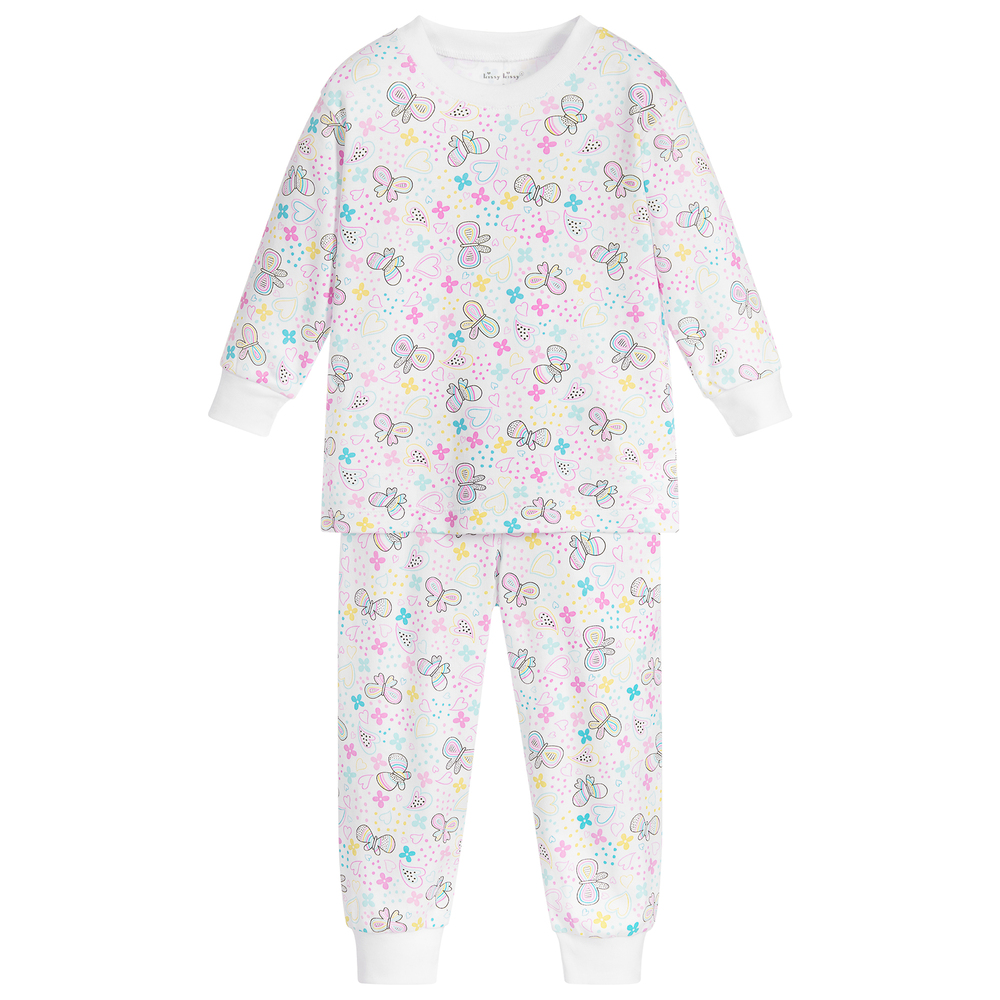Kissy Kissy - Butterfly Pima Cotton Pyjamas | Childrensalon