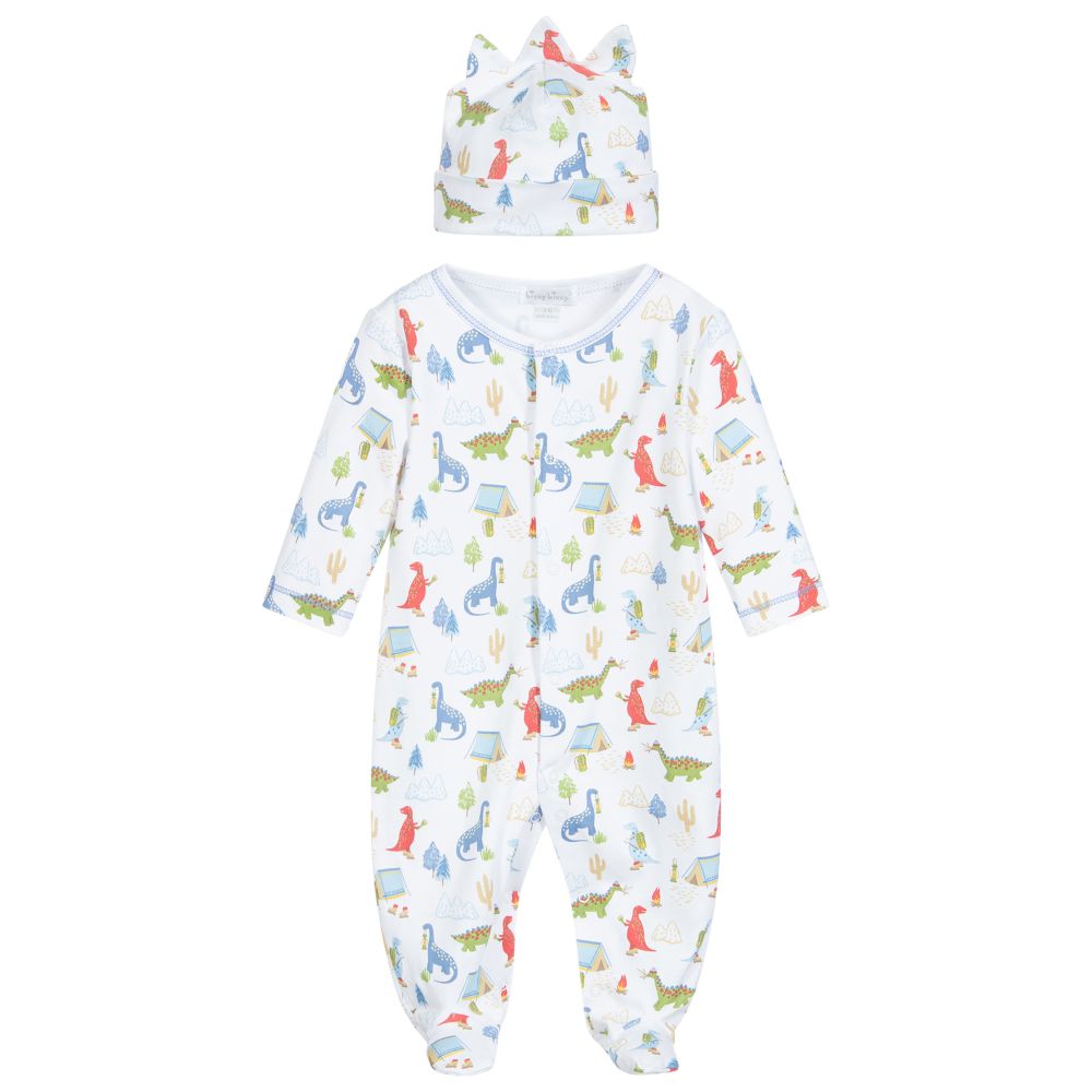 Kissy Kissy-Campfire Babygrow & Hat Set | Childrensalon Outlet