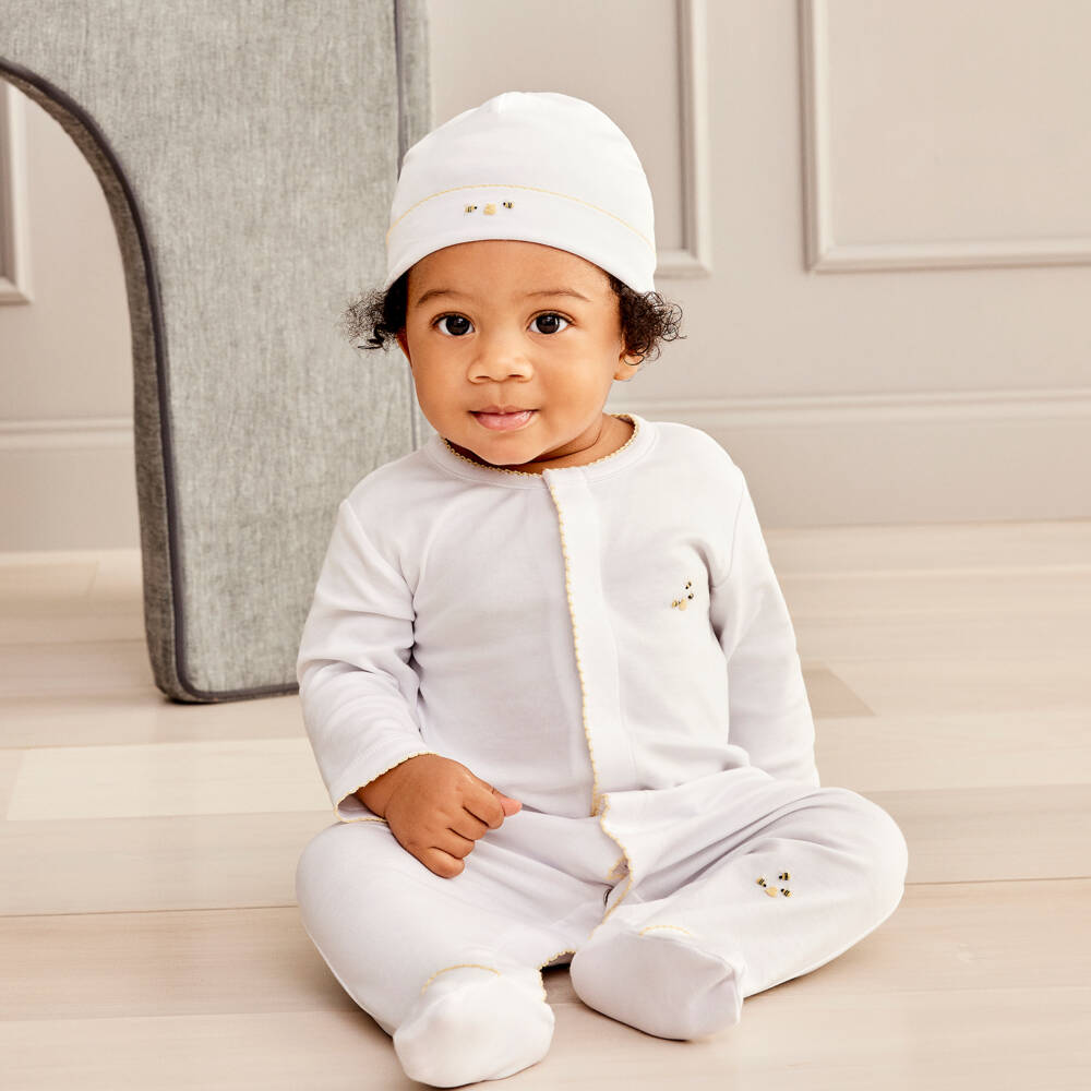 Kissy Kissy-بدلة أطفال قطنية ساحرة بتصميم خلية النحل | Childrensalon Outlet