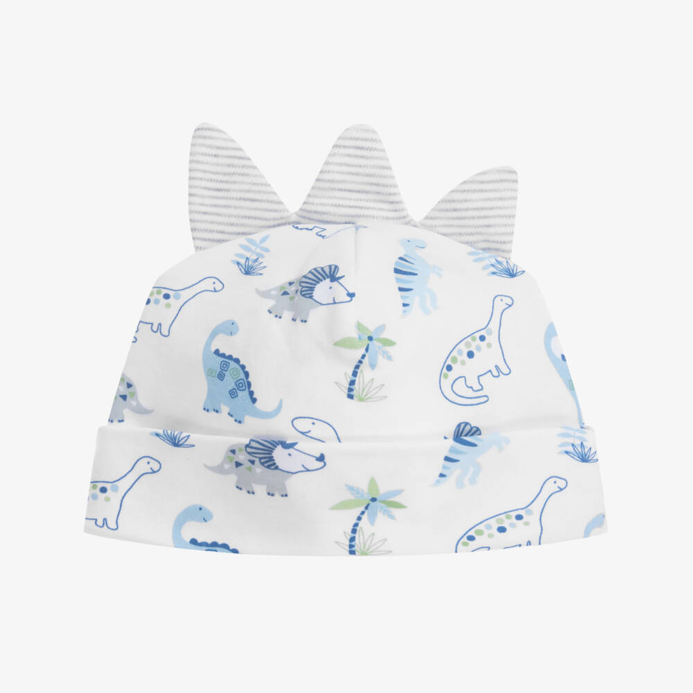 Kissy Kissy-Dino Pima Cotton Baby Hat | Childrensalon Outlet