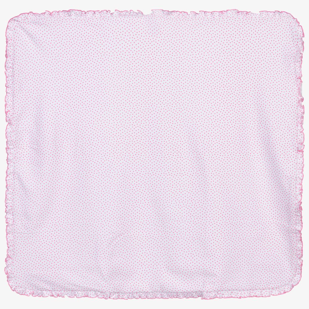 Kissy Kissy - Ditsy Cotton Blanket (73cm) | Childrensalon