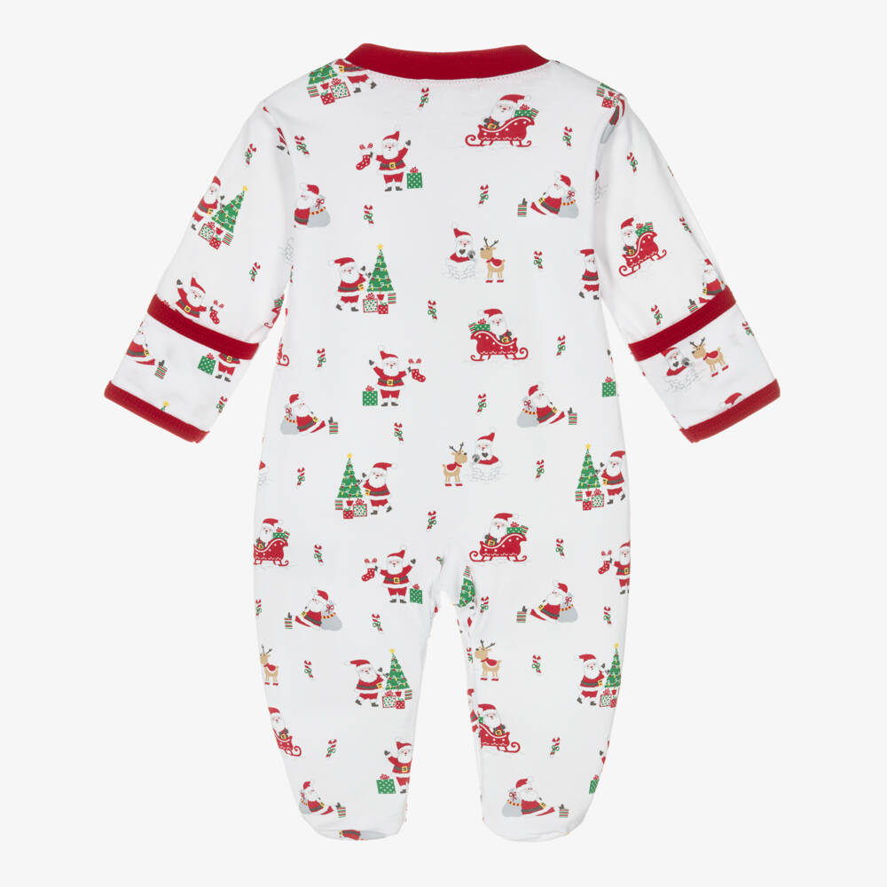 Kissy Kissy-Праздничный красно-белый комбинезон для малышей | Childrensalon Outlet