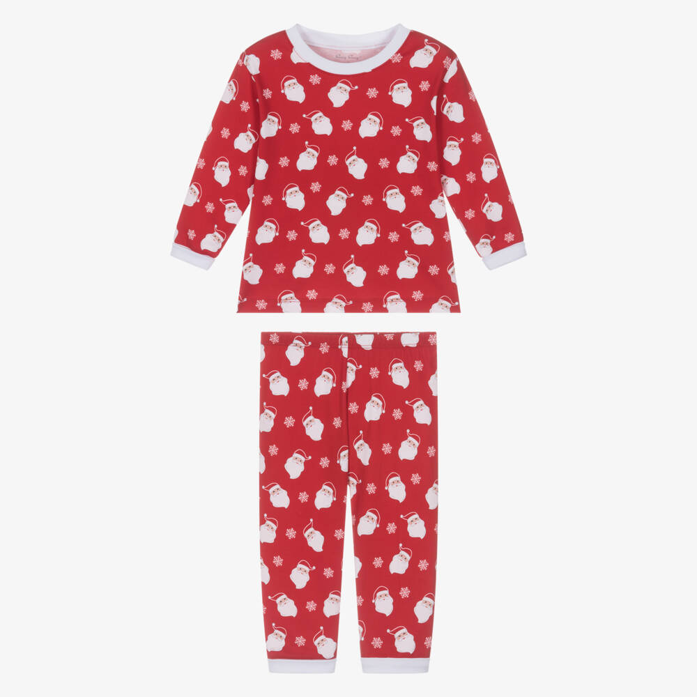 Kissy Kissy-Праздничная красная хлопковая пижама для детей | Childrensalon Outlet