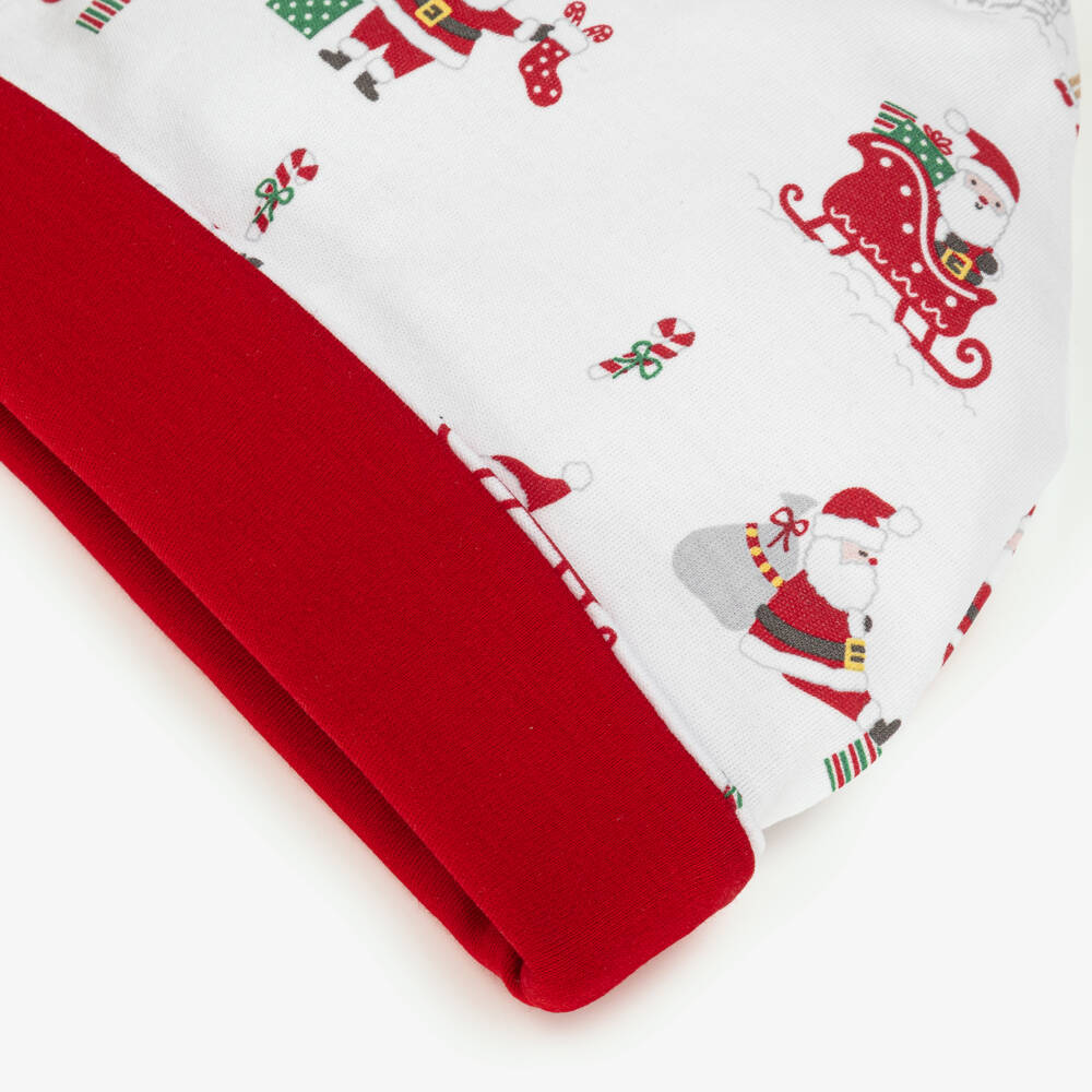 Kissy Kissy-Праздничная шапочка для малышей с красной отделкой на Рождество | Childrensalon Outlet