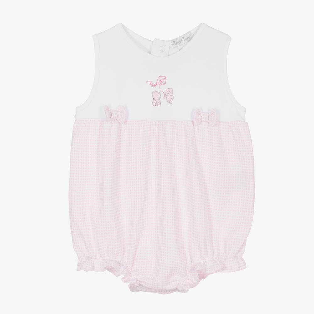 Kissy Kissy - Girls Beary Nice Kites Pima Cotton Shortie | Childrensalon