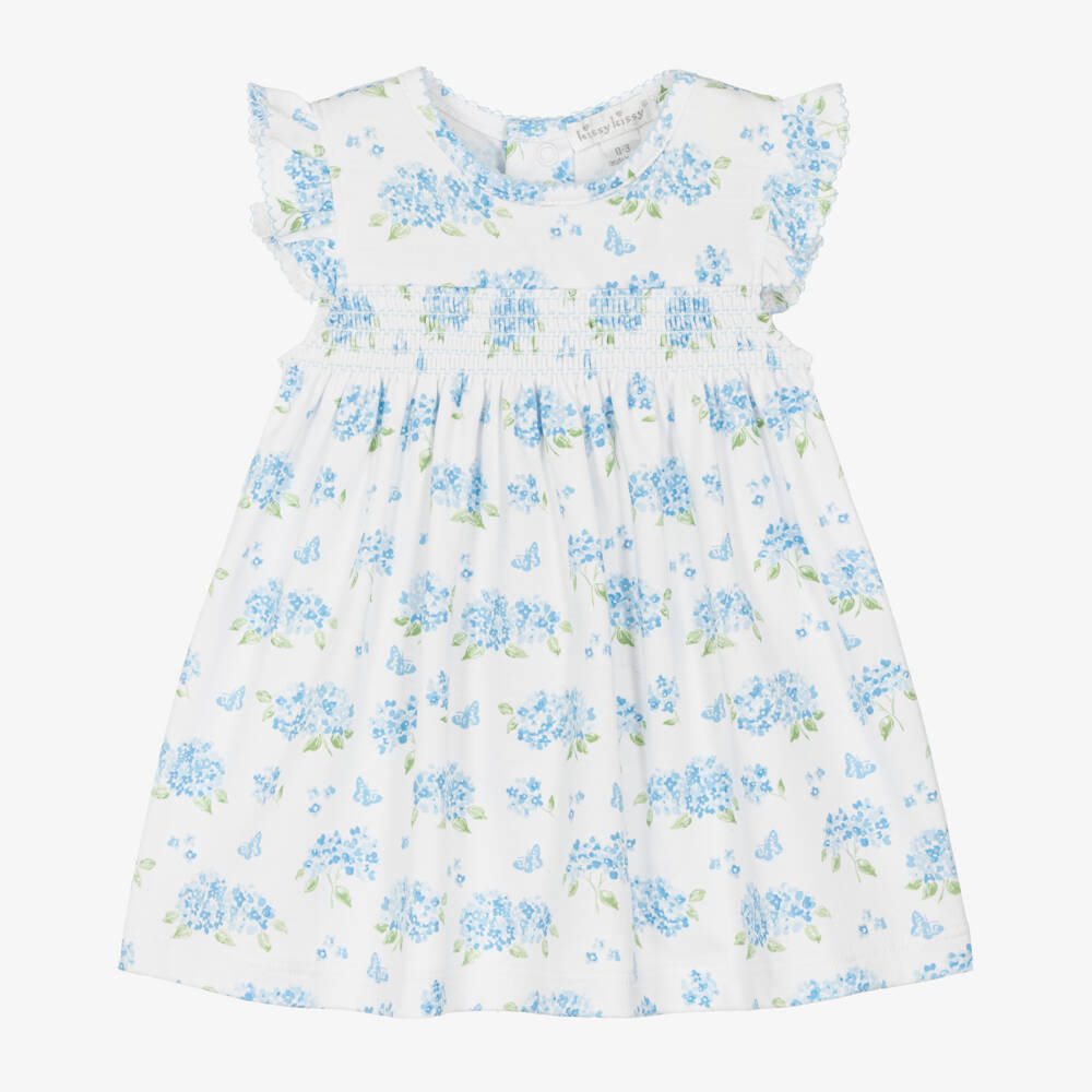 Kissy Kissy-Girls Blue Floral Dream Dress | Childrensalon Outlet