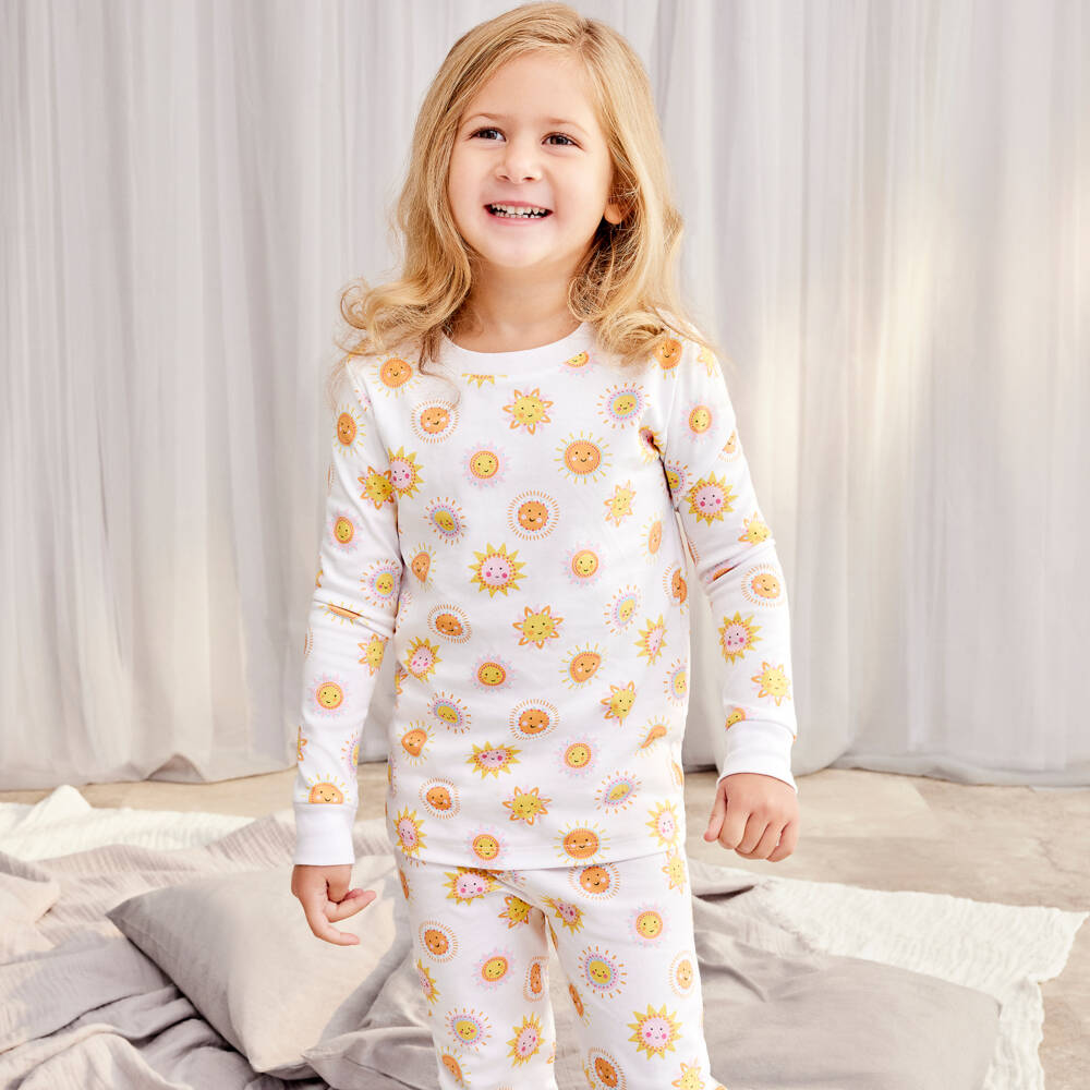 Kissy Kissy-Girls Bright White Sunshine Sleepwear | Childrensalon Outlet