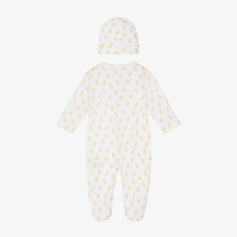 Kissy Kissy-Girls Delightful White Chick Onesie Set | Childrensalon Outlet