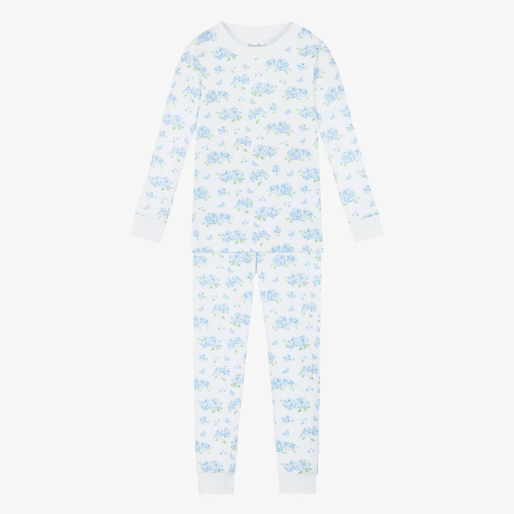 Kissy Kissy-Girls Dreamy Hydrangea Blue Sleepwear | Childrensalon Outlet