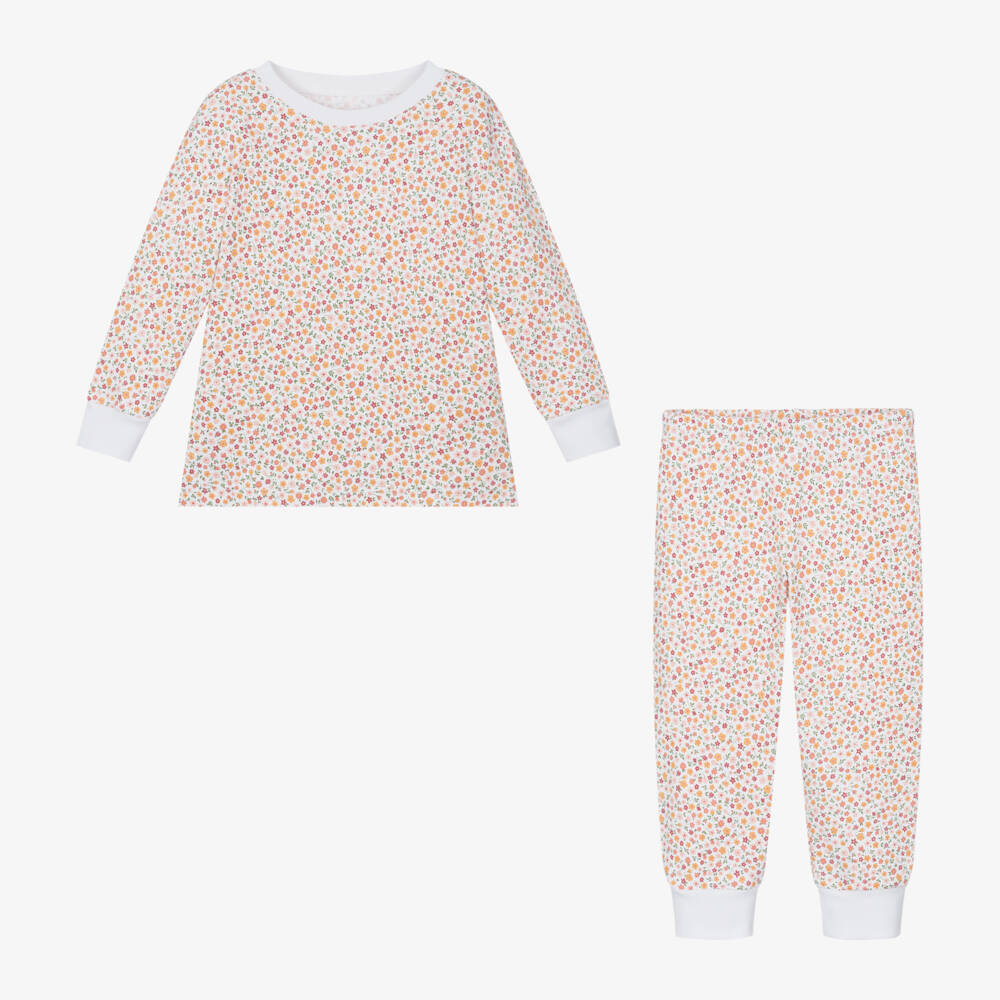Kissy Kissy-Girls Floral Pima Cotton Pyjamas | Childrensalon Outlet
